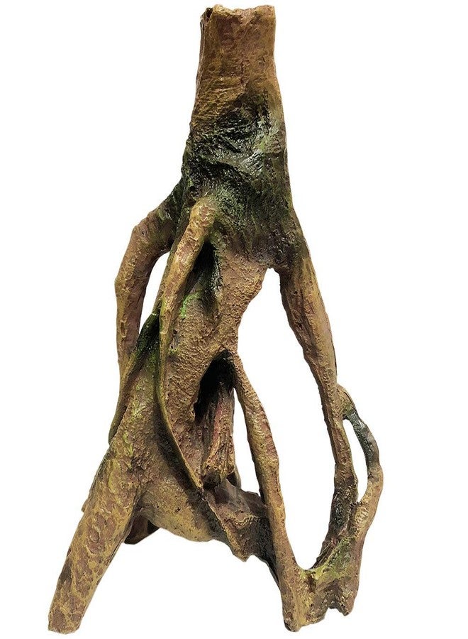 SLOCME Aquarium Resin Wood Trunk Ornament - Lifelike Driftwood Decor,Betta Fish or Other Pets Can Swim Through The Branches - Image 3
